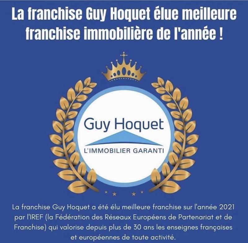 enseigne de l'année dans immobilier Guy Hoquet Tignieu agence de proximité